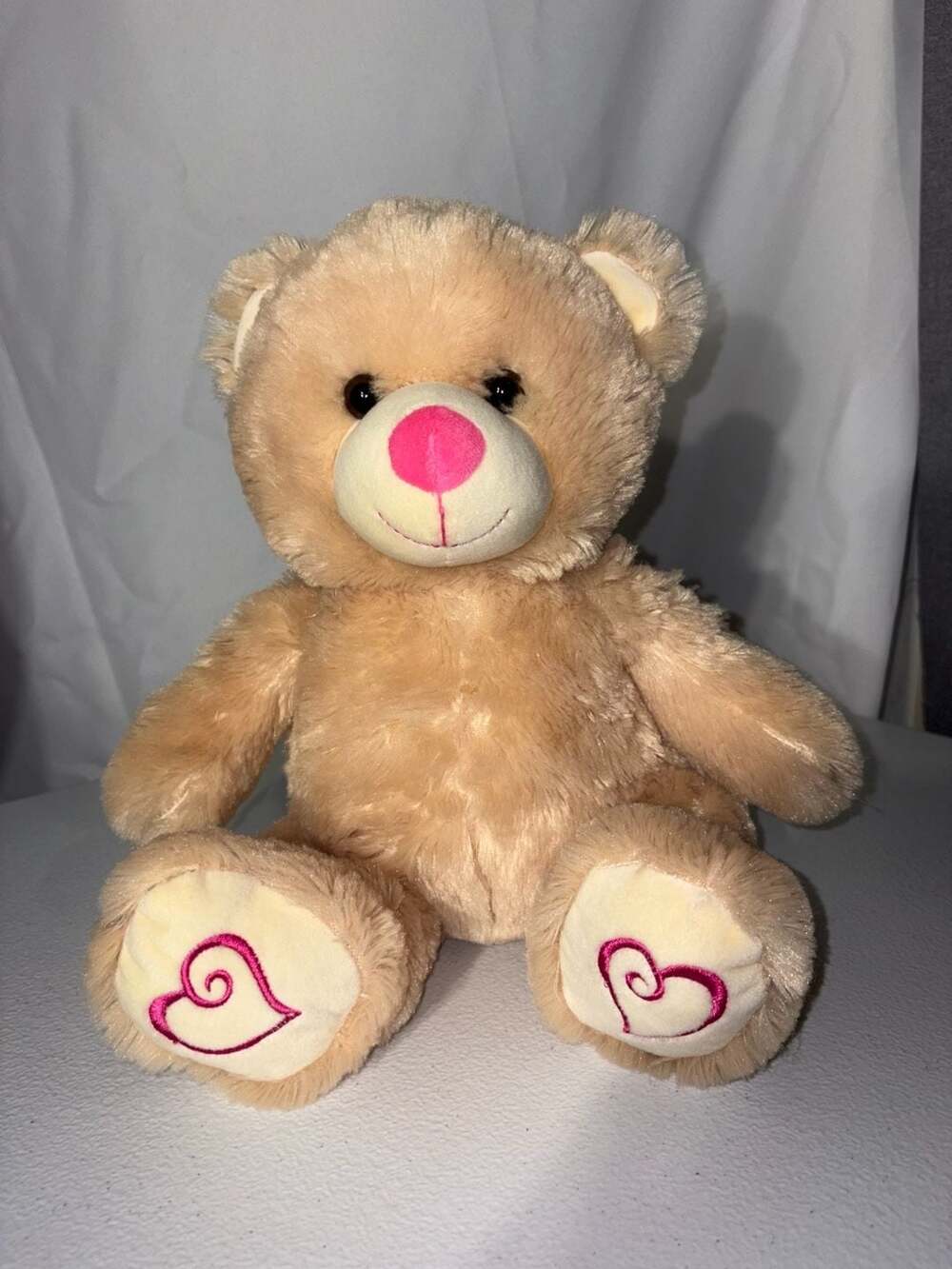 Way to Celebrate! 30 Tan Valentine Bear Plush Toy Lebanon
